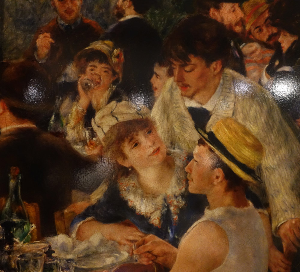 世界の名画 複製画 『舟遊びをする人々の昼食』1876年 ピエール 
