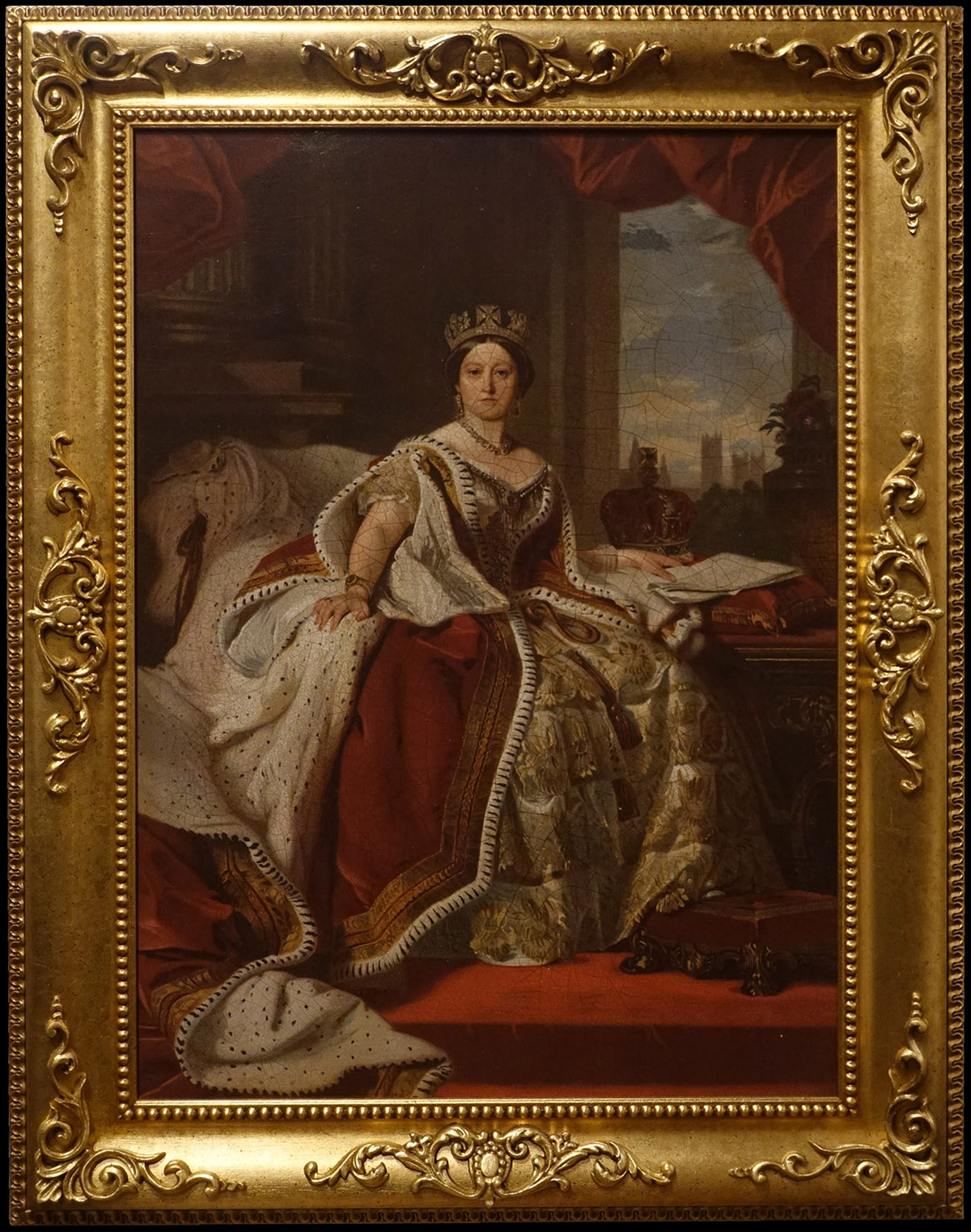 世界の名画 複製画 『ヴィクトリア女王』 [457-MP0137] - 112,200円 