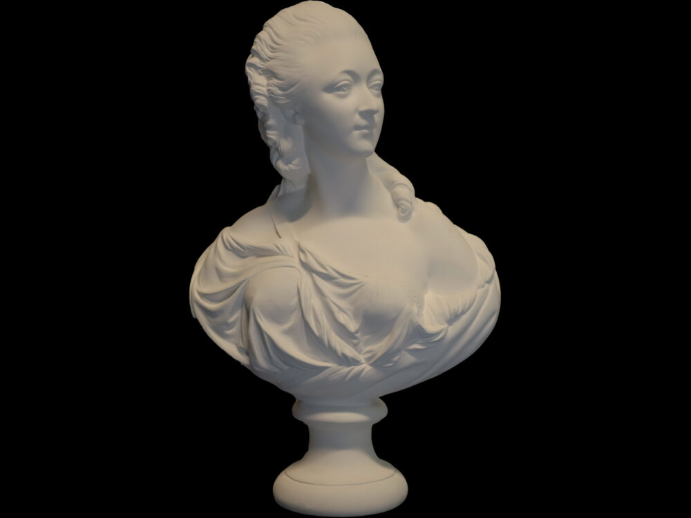 デュ・バリー夫人胸像 48cm ホワイト デュ・バリー夫人胸像 48cm ホワイト