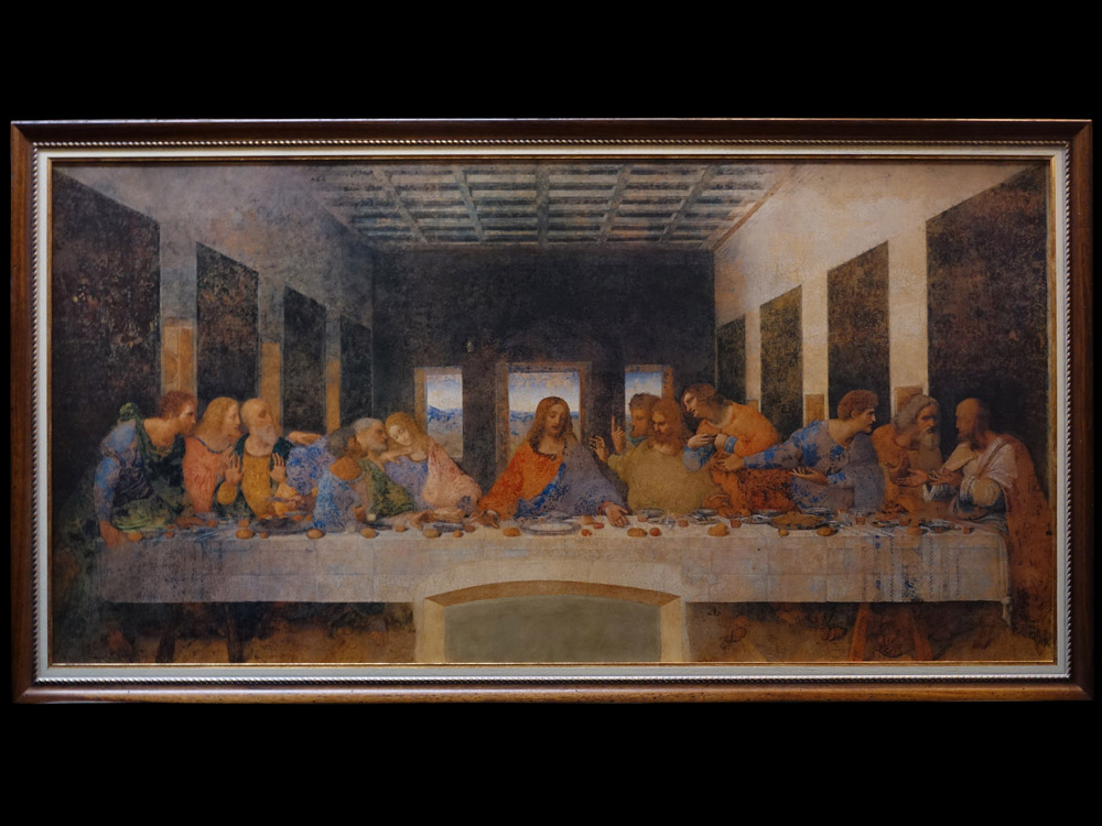 世界の名画 複製画 『最後の晩餐』レオナルド・ダ・ヴィンチ