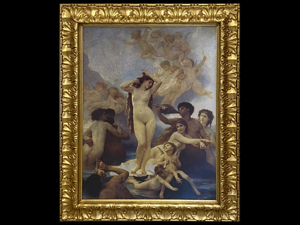 世界の名画 複製画 『ヴィーナスの誕生』 ブグロー 1879年