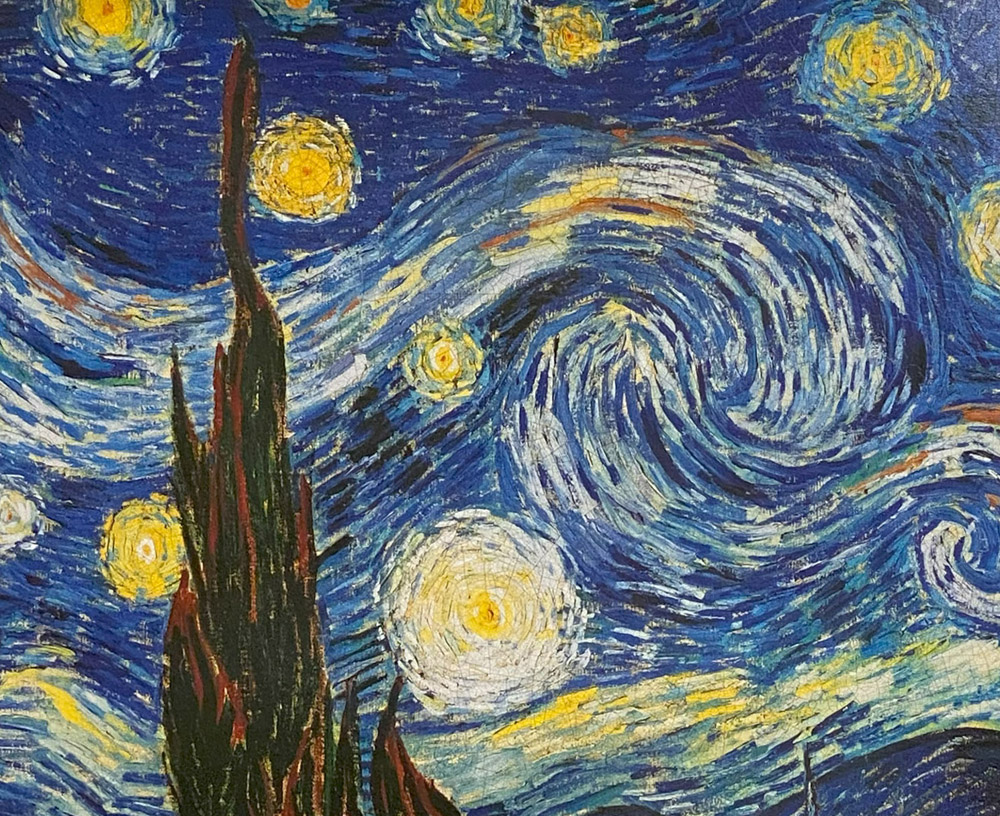 世界の名画 複製画 『星月夜』フィンセント・ファン・ゴッホ