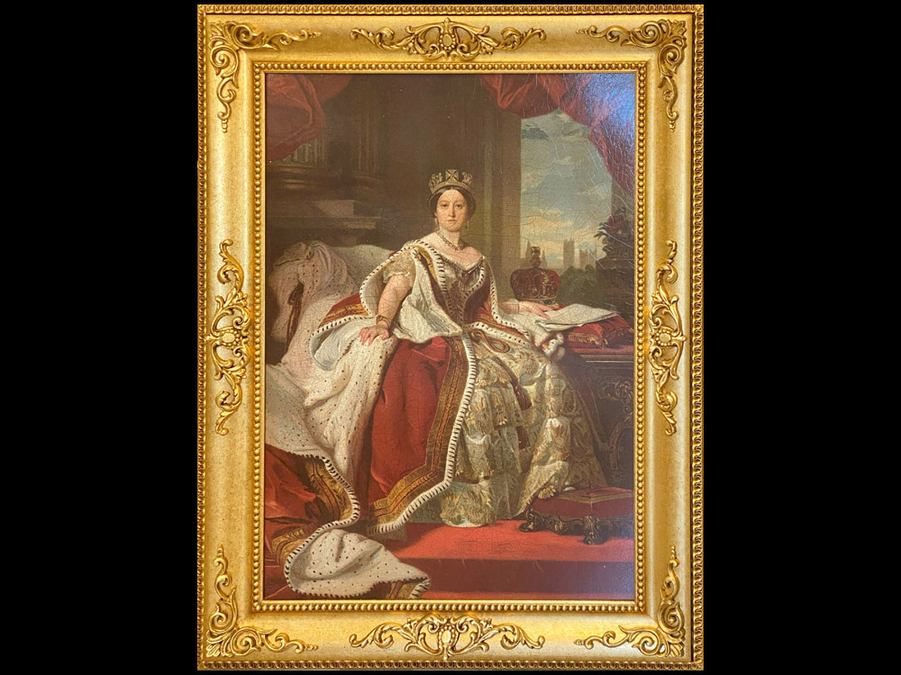 世界の名画 複製画 『ヴィクトリア女王』