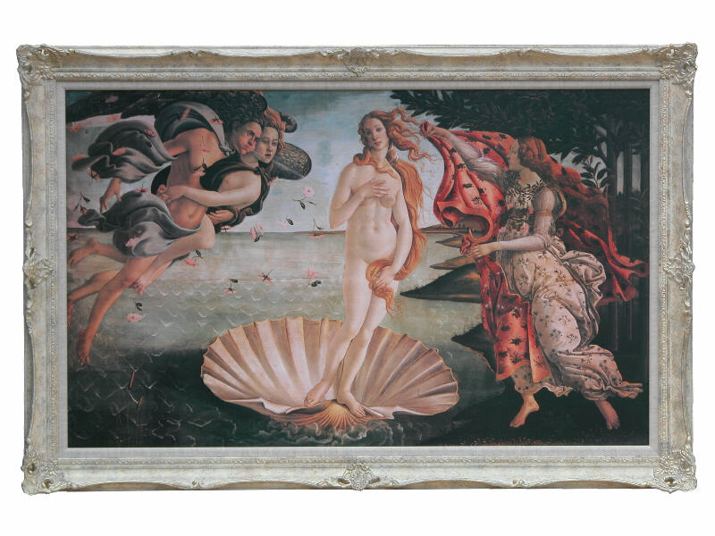 世界の名画 複製画 『ヴィーナスの誕生』ボッティチェルリ 世界の名画 複製画 『ヴィーナスの誕生』ボッティチェルリ