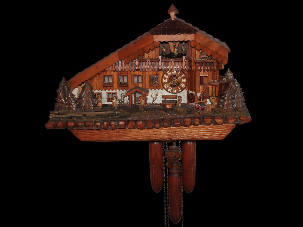 ドイツ カッコウ時計 シュヴァルツバルド・ハウス - ウインドウを閉じる