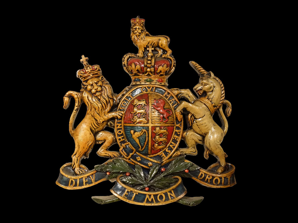 英国王室紋章（小） Coat of Arms - ウインドウを閉じる