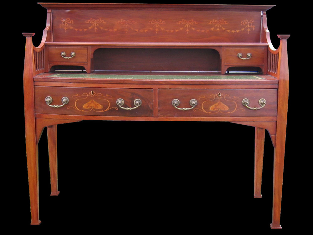 英国アンティーク アーツ＆クラフツ デスク マホガニー