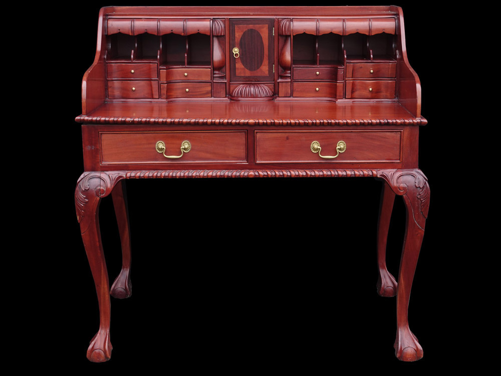 チッペンデール・ライティングデスク マホガニー