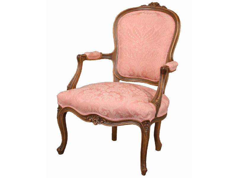 ルイ15世様式 アームチェア A124 FABRIC:CelineBrush ルイ15世様式 アームチェア A124 FABRIC:CelineBrush