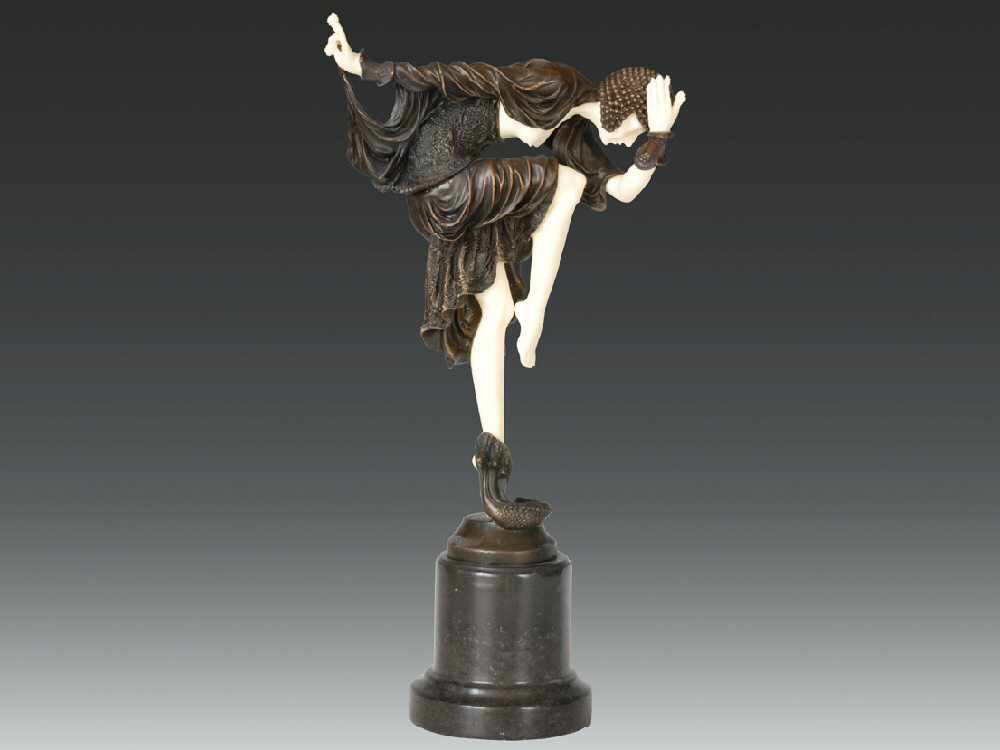 リプロ ブロンズ像 『アンカラの踊り子』 クレール・コリネ